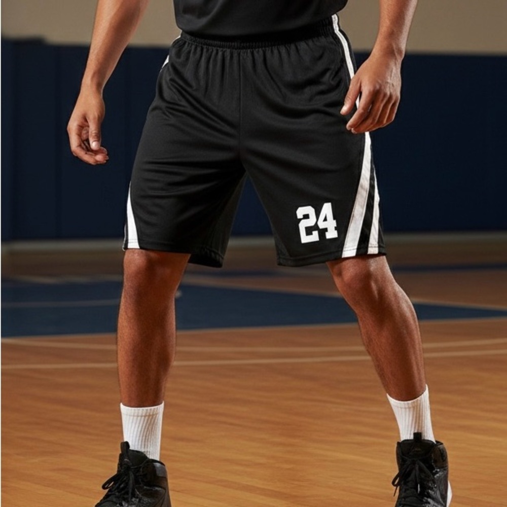 2-Tone Basketball Training Shorts for Men